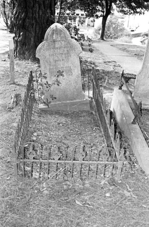 Grave of James Glen, plot 70.A, Sydney Street Cemetery.
