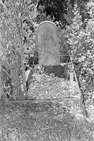 Grave of Lizzie Creighton, plot 14.E, Sydney Street Cemetery.
