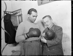 Dave Sands and Reverend Harry Squires