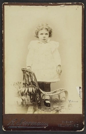 Herrman, Richard (Wellington) fl 1890 :Portrait of Ida Carter