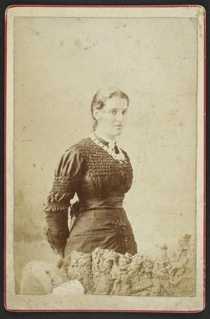 Lawrence, Samuel Charles Louis, active 1833-1891: Portrait of unidentified woman