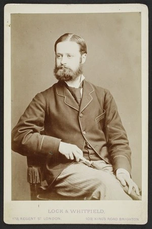 Lock & Whitefield (London & Brighton) fl 1870s :Portrait of Dr Charles Aitken Stacpoole of Cromwell