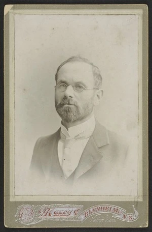 Macey, Wiliam Henry (Blenheim) fl 1874-1902 :Portrait of Dr John Innes