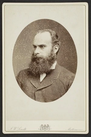 Lindt, John William, 1845-1926: Portrait of Odoardo Beccari