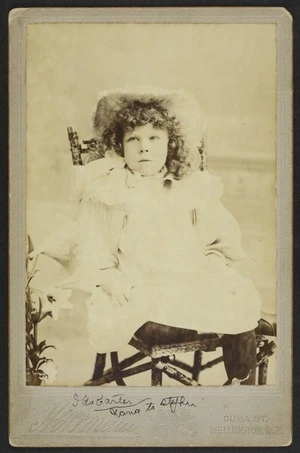 Herrmann (Wellington) fl 1892 :Portrait of Ida Lilian Carter