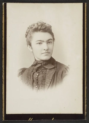 Masingham, George L (Australia) fl 1876-1889 :Portrait of unidentified woman