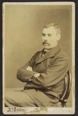 Maull & Fox (London) fl 1879-1908 :Portrait of Dr Baker
