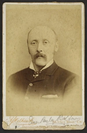 Melhuish, Arthur James (London) fl 1860-1894 :Portrait of Isaac Balfour Bayley
