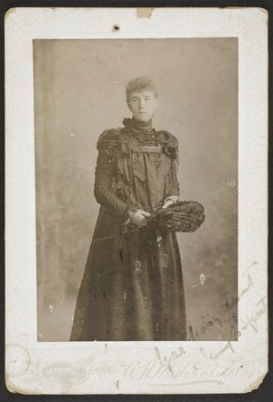 Midwinter, W H (Bristol) fl 1800s :Portrait of unidentified woman