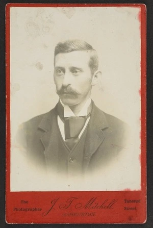 Mitchell, J T (Ashburton) fl 1890s-1900s :Portrait of a member of the Jesson family at Ashburton