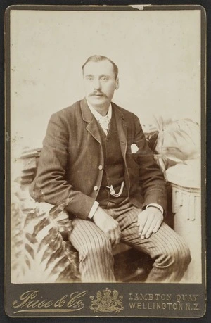 Price & Co (Wellington) fl 1864-1880 :Portrait of Gilbert Smith