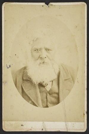 Price & Co (Masterton) 1879-1900 :Portrait of unidentified man