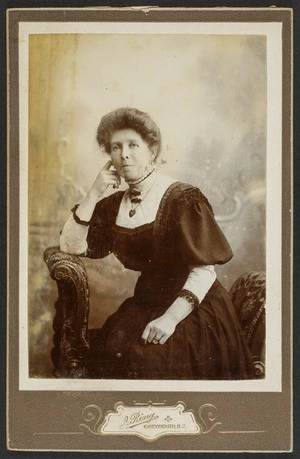 Ring, James (Greymouth) fl 1879-1885 :Portrait of Jane Ryall