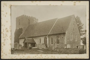 Ross, William F (Woodville) fl 1904 :Photograph of Moreton (England) Church