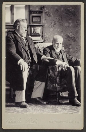 Searle Brothers (London) fl 1882-1908 :Portrait of Richard John Seddon and George Grey