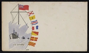 G., E.J.: N.Z. Onward, VICTORY [Envelope. 1940s]