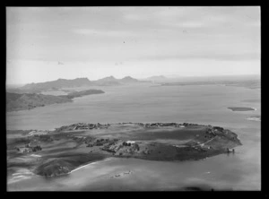 View of Onerahi Airfield looking east to Whangarei Harbour, Northland