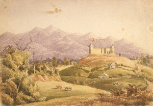[Arden, Francis Hamar] 1841-1899 :[Omata stockade. 1860?]