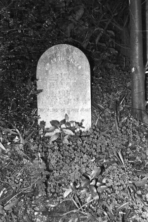 Grave of William Leith Miller, plot 123.D, Sydney Street Cemetery.
