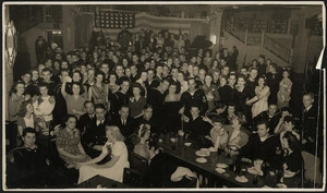 United States Marines and New Zealand women at the Majestic Cabaret, Wellington