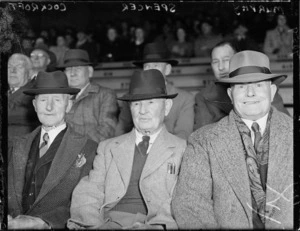 Former well-known rugby players, Eric Cockroft and Messrs Spencer and Murphy