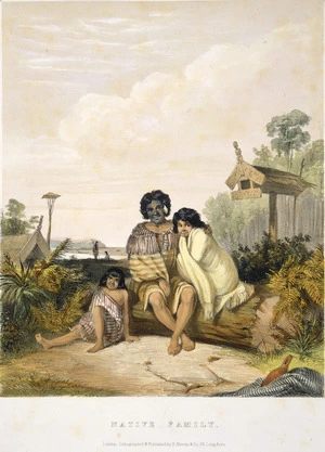 Earle, Augustus 1793-1838 :Native family. London, lithographed and published by R. Martin & Co [1838]