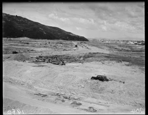 Panorama of new industrial area, Taita, Wellington