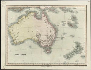 Australasia / engraved for Smiths Atlas by W.R. Gardner.