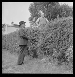 Robert Macalister inspecting City Council work