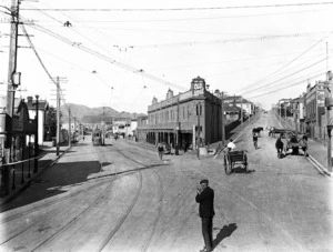 Intersection of Riddiford Street and Adelaide Road, Newtown, Wellington