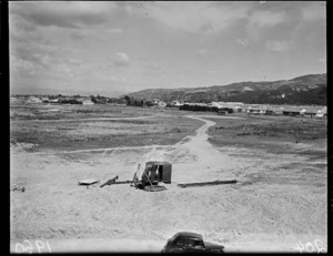 Panorama of new industrial area, Taita, Wellington