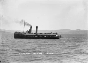 The ferry Duchess, Days Bay, Wellington