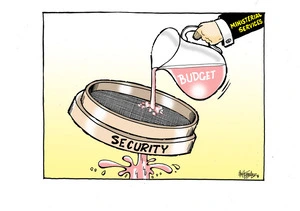 Ministerial services budget security