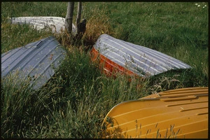 Rowboats at Lake Taupo