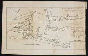 Benard, Robert, fl. 1750-1785: Plan de la Baye Dusky (obscure) a la Nouve. Zelande 1773 [map] [Paris, Hotel de Thou, 1778]