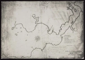 Pickersgill, Richard, 1749-1779 :A plan of Port and River Mercury; call'd by the natives Apuragge [copy of ms map] By Rd. Pickersgill, [1769].