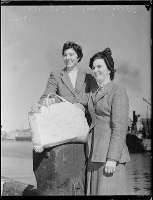 Betty Ward and Barbara Morris