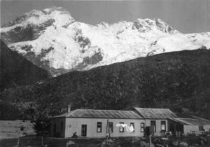 The old Hermitage; Mt Sefton and the Footstool