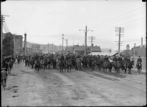 Massey's Special Constables in Wellington during the 1913 Waterfront Strike
