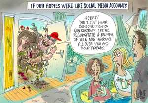 If our homes were like social media accounts