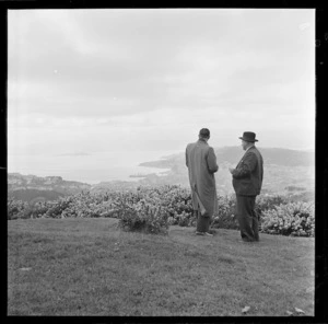 Robert Macalister inspecting City Council work