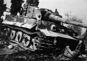 German Tiger tank, Italy