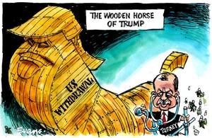 The wooden horse of Trump