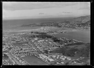 View from Miramar to Kilbirnie and Lyall Bay, Wellington