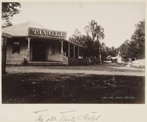 The Tivoli Hotel and Tivoli Road, Apia, Samoa - Photograph taken by Thomas Andrew