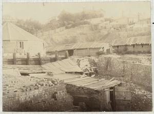 Photograph - Enoch Tonk's Brick Factory and yard