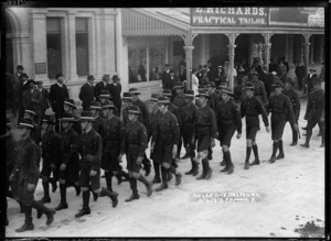 School cadets, Anzac Day, Nelson