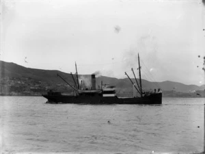 Steamer Ripple in Wellington Harbour