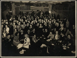 United States Marines and New Zealand women at the Majestic Cabaret, Wellington