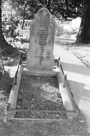 Morrison family grave, plot 71.A, Sydney Street Cemetery.